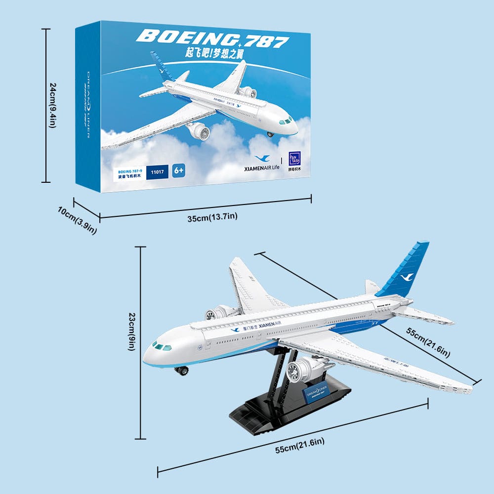 Pantasy Original Jeu de construction Boeing 787