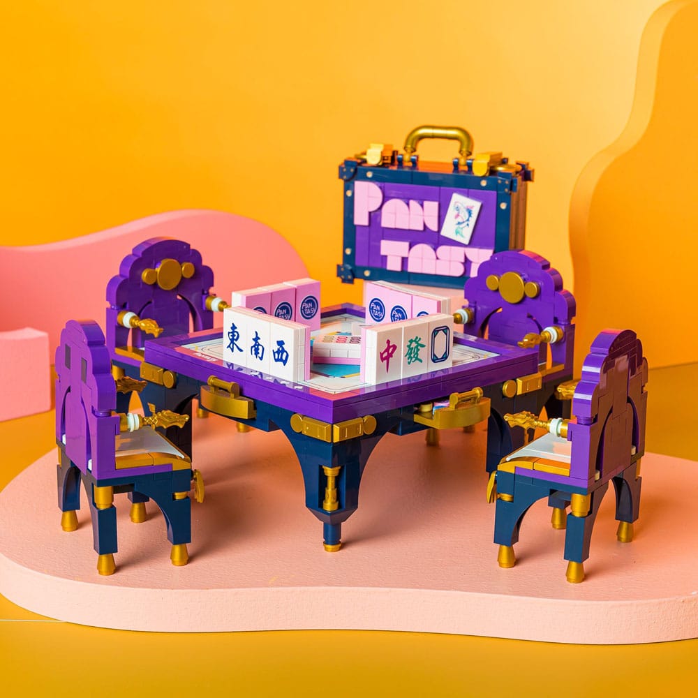 Pantasy Original Jeu de construction Mahjong Box
