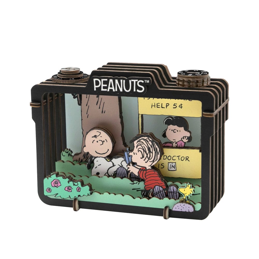 Peanuts Puremind maquette Wooden Theater Summer Snapshot