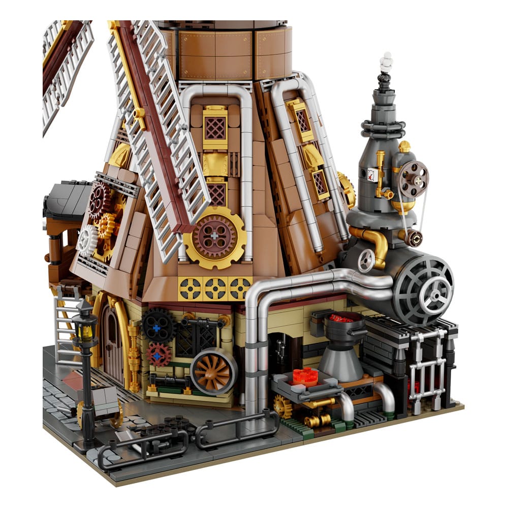 Pantasy Original Jeu de construction Steampunk Windmill Workshop