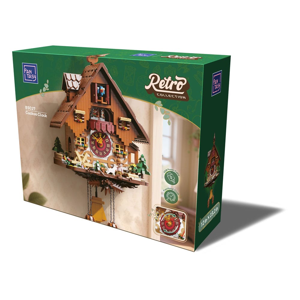 Jeu de construction Original-Retro Series Retro Cuckoo Clock 60 cm