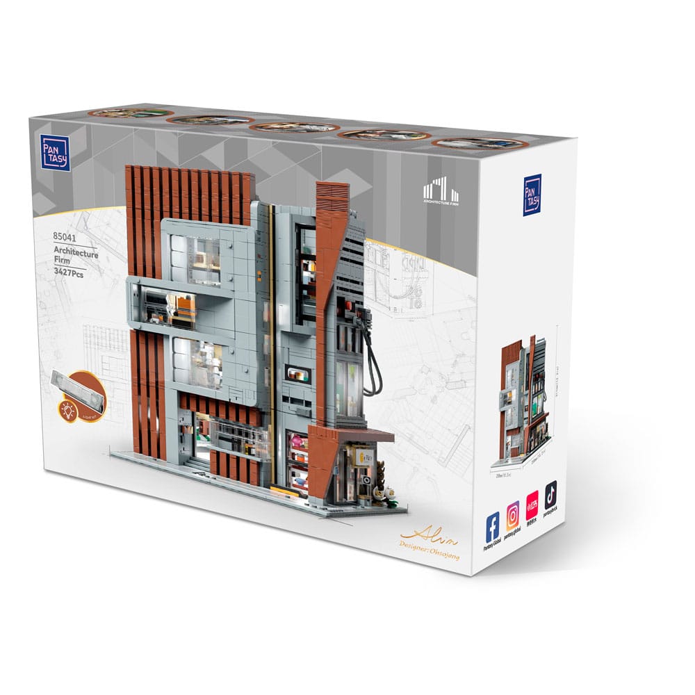 Pantasy Original Jeu de construction Architecture Firm