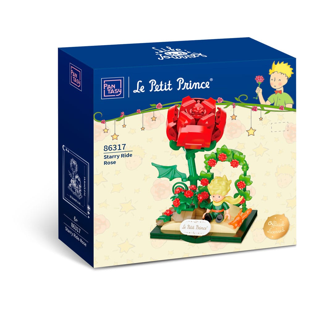 Le Petit Prince jeu de construction Starry Ride Rose 15 cm