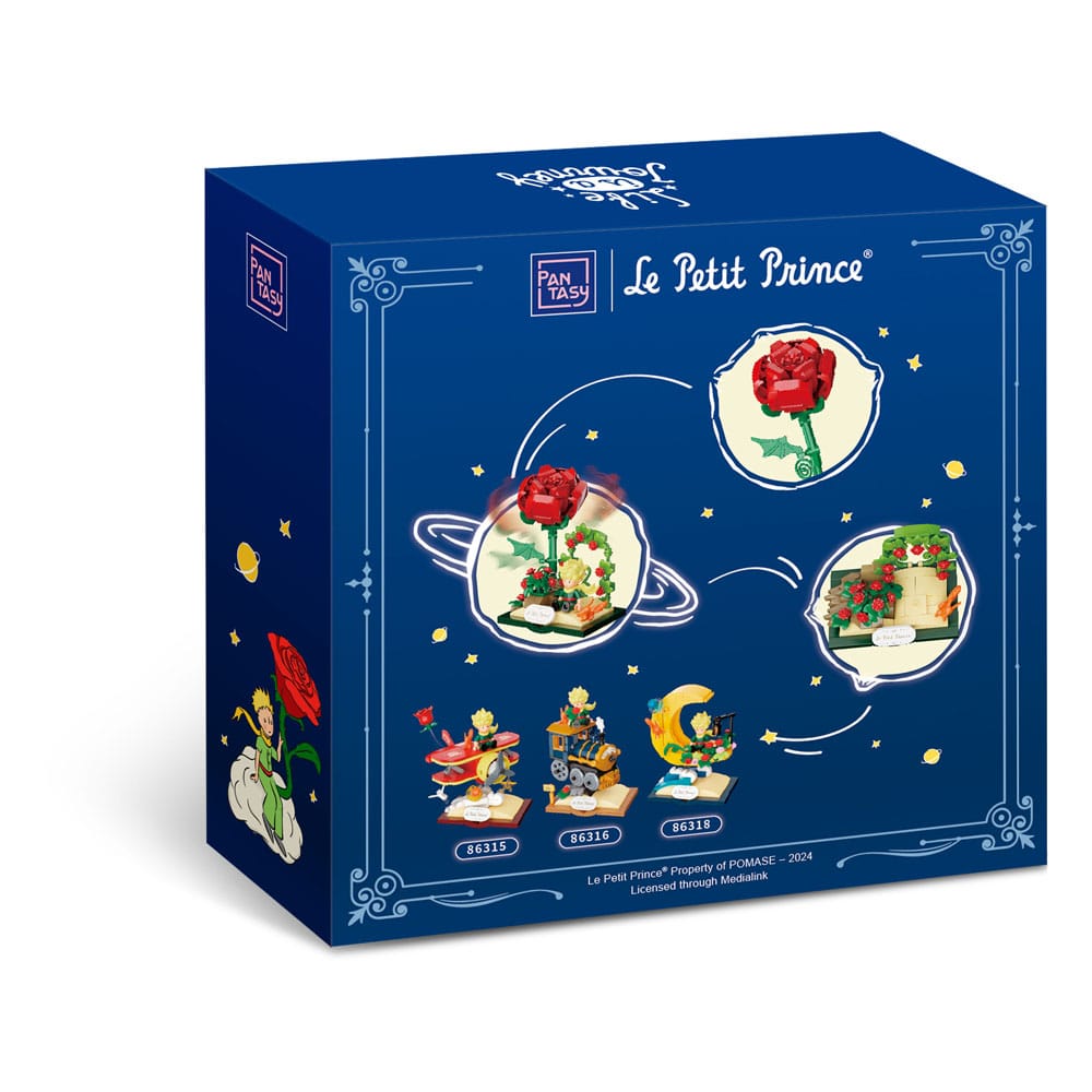 Le Petit Prince jeu de construction Starry Ride Rose 15 cm