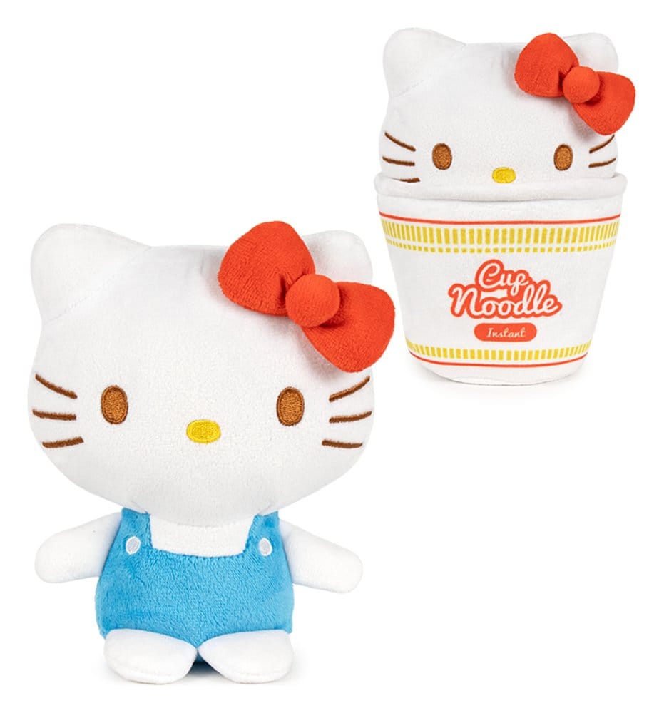 Hello Kitty & Friends assortiment peluches - Cup Noodles 16 cm (24)