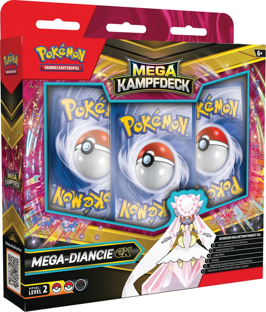 Pokémon TCG Mega-Kampfdeck Mai 2025 *ALLEMAND*