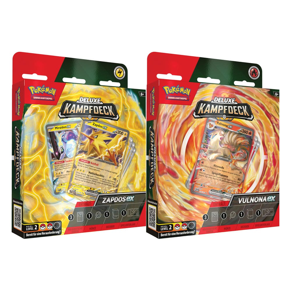 Pokémon présentoir Deluxe Battle Deck März 2024 Display (6) *ALLEMAND*