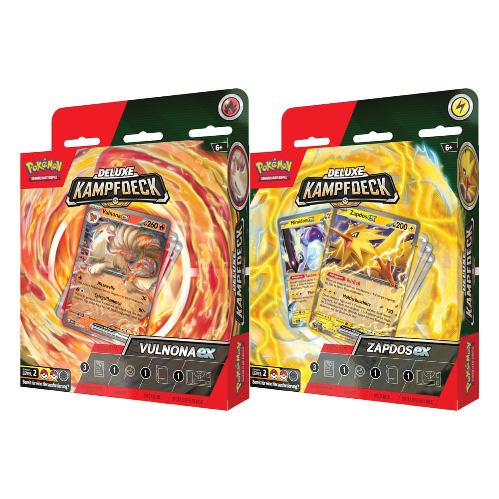 Pokémon présentoir Deluxe Battle Deck März 2024 Display (6) *ALLEMAND*