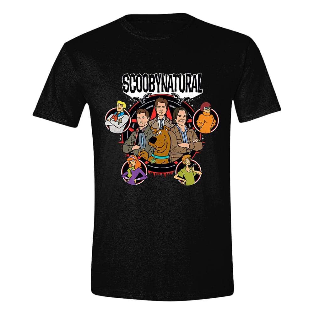 Scooby-Doo T-Shirt Scoobynatural Characters Star (L)