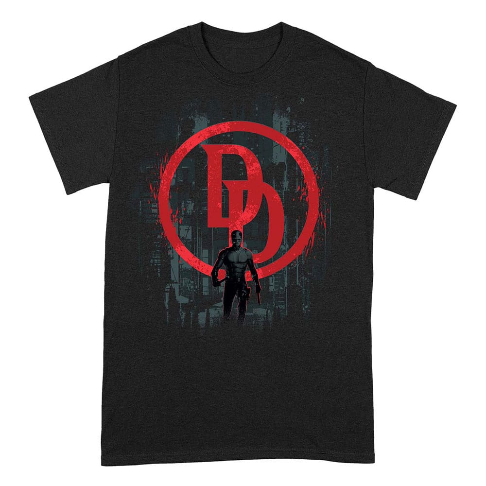 Marvel Daredevil T-Shirt Daredevil Double D Shadow (S)
