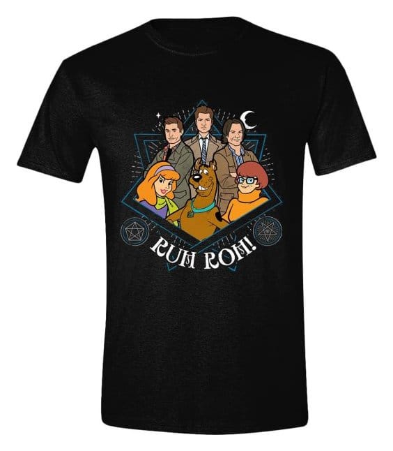 Supernatural T-Shirt Scoobynatural Group Ruh Roh (S)