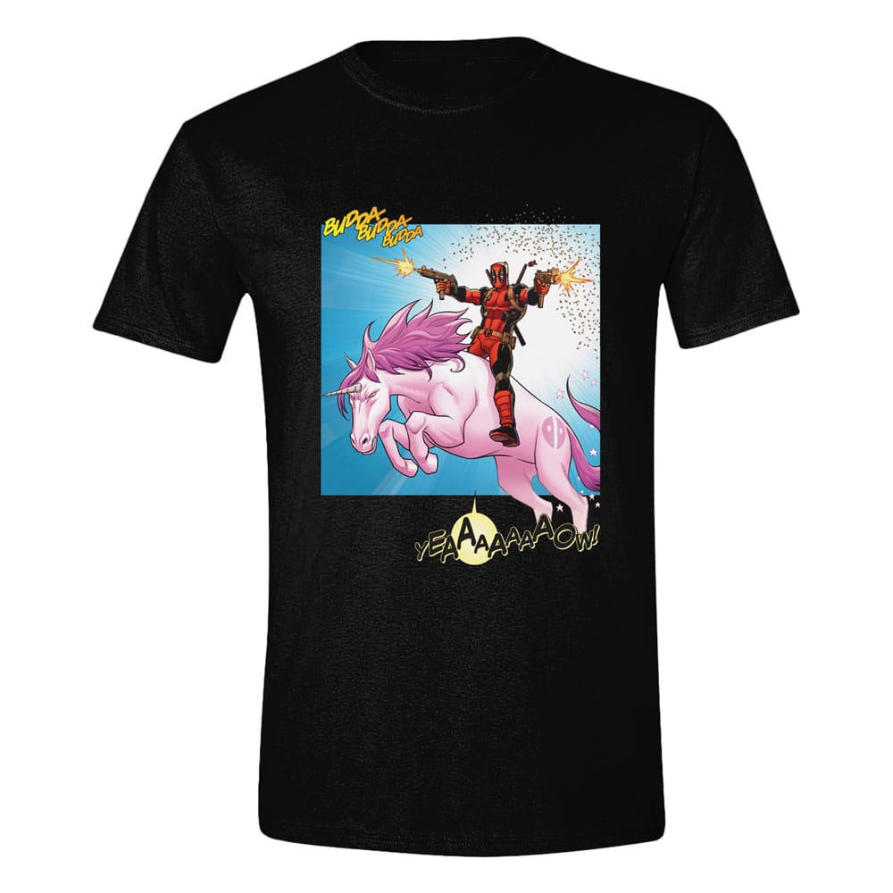 Deadpool T-Shirt Unicorn Battle (S)