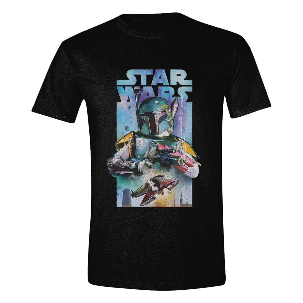 Star Wars T-Shirt Boba Fett Poster (S)