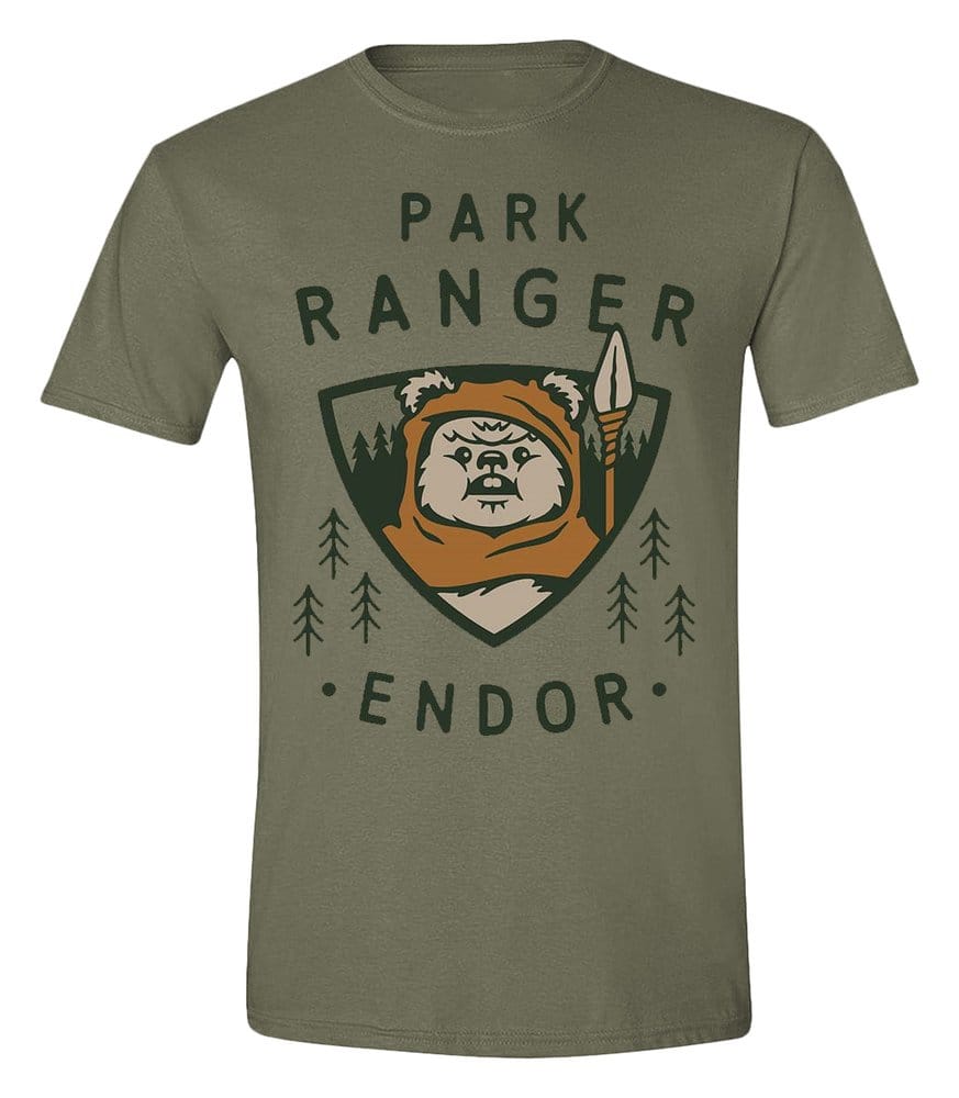 Star Wars T-Shirt Park Ranger Ewok (L)