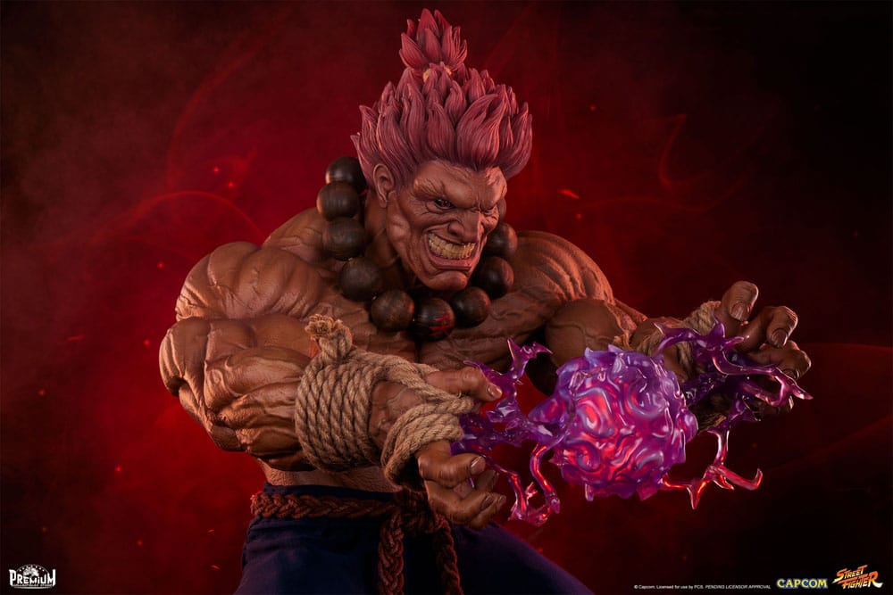 Street Fighter statuette 1/2 Akuma 107 cm