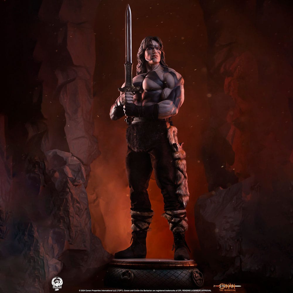 Conan le Barbare statuette Elite Series 1/2 Conan Warpaint Edition 116 cm