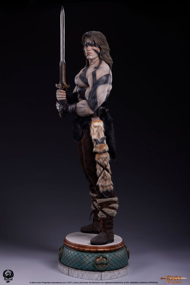 Conan le Barbare statuette Elite Series 1/2 Conan Warpaint Edition 116 cm