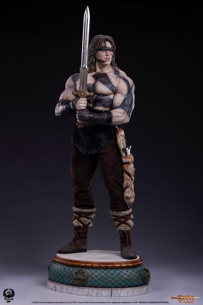 Conan le Barbare statuette Elite Series 1/2 Conan Warpaint Edition 116 cm