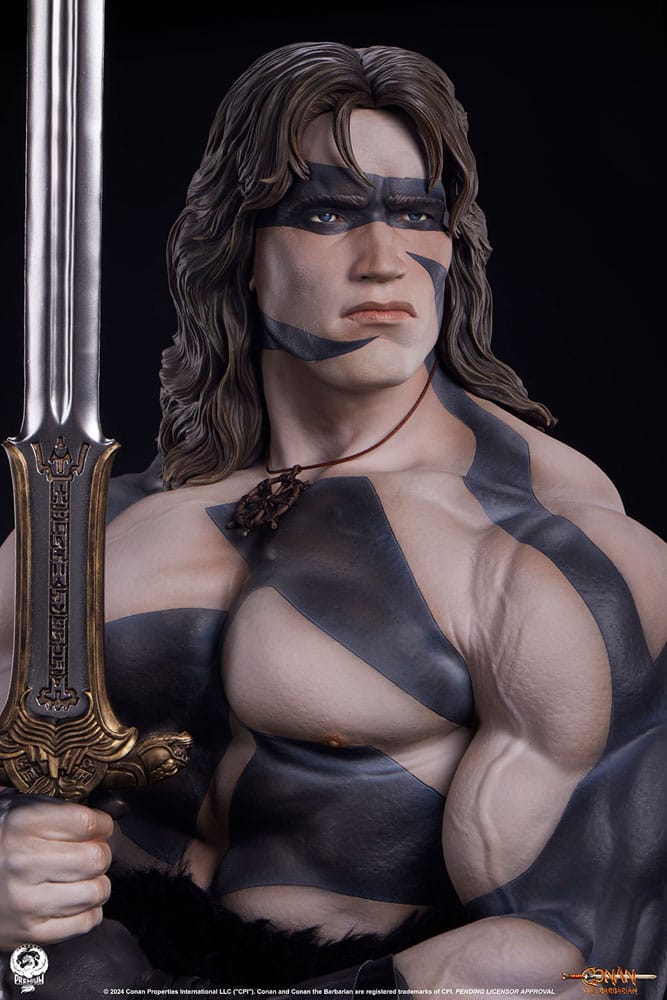 Conan le Barbare statuette Elite Series 1/2 Conan Warpaint Edition 116 cm