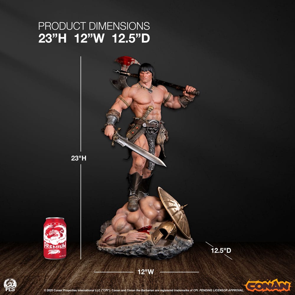 Conan le Barbare statuette 1/4 Conan 58 cm