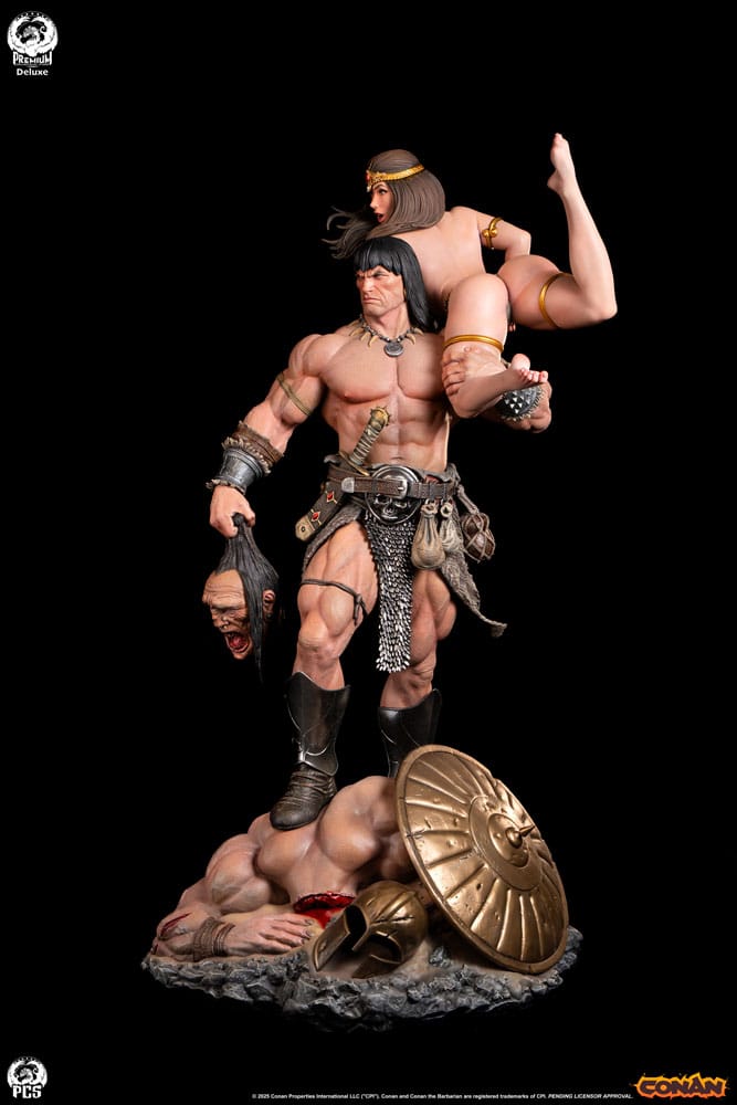 Conan le Barbare statuette 1/4 Conan Deluxe Edition 63 cm