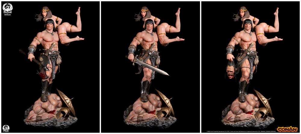 Conan le Barbare statuette 1/4 Conan Deluxe Edition 63 cm