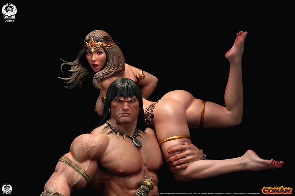 Conan le Barbare statuette 1/4 Conan Deluxe Edition 63 cm