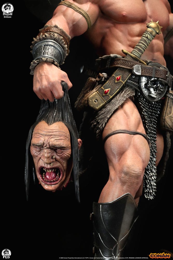 Conan le Barbare statuette 1/4 Conan Deluxe Edition 63 cm