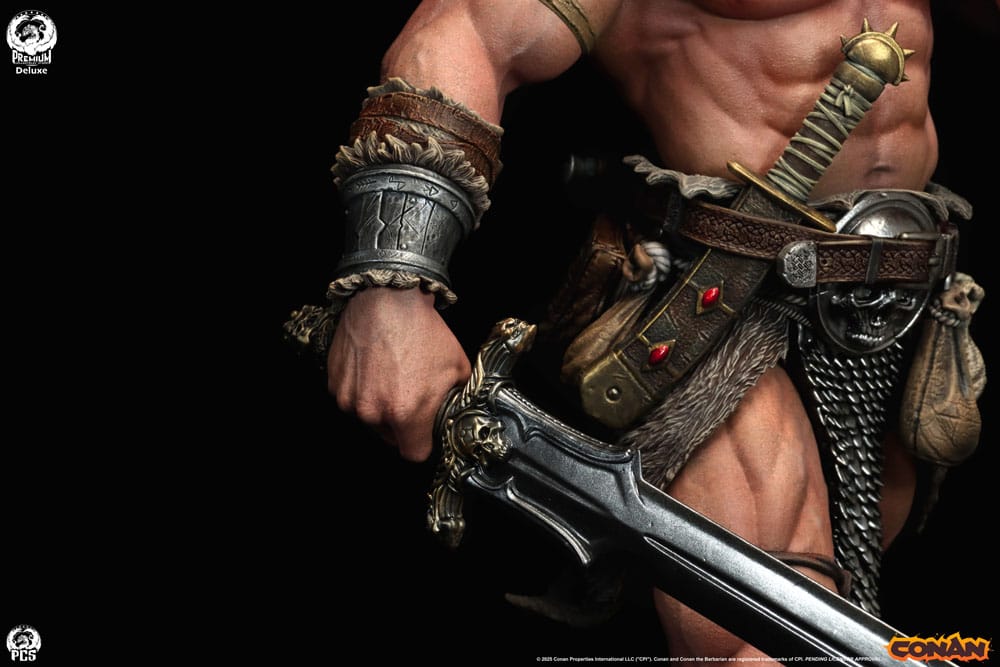 Conan le Barbare statuette 1/4 Conan Deluxe Edition 63 cm