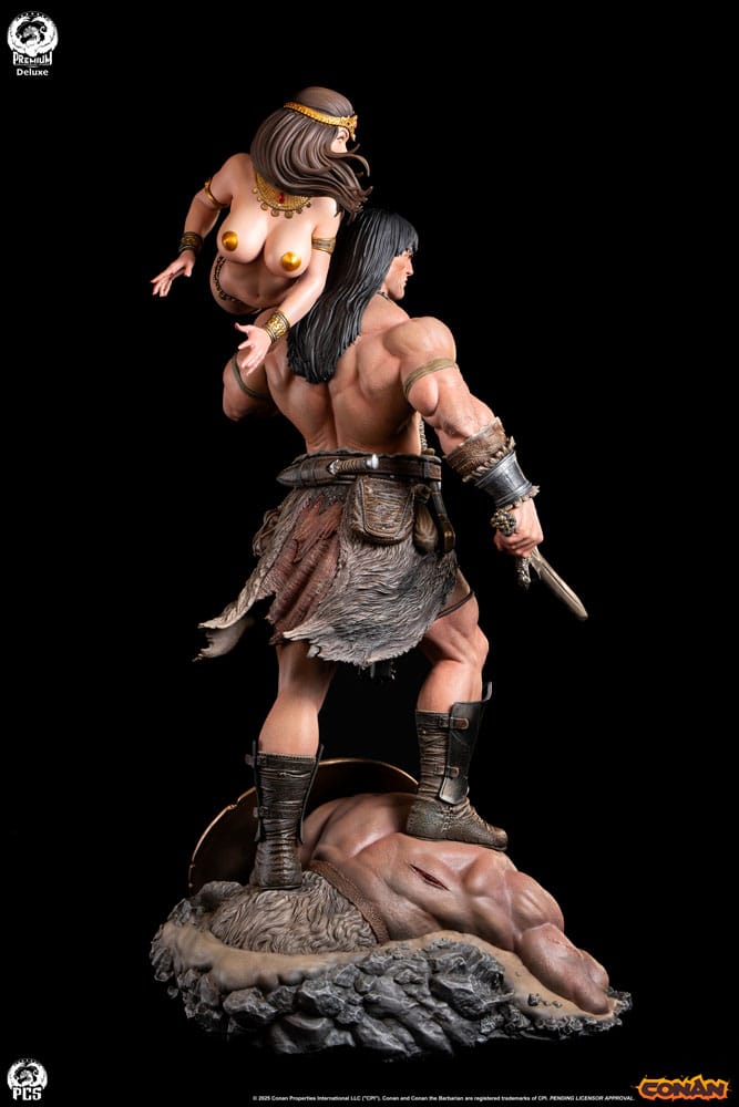 Conan le Barbare statuette 1/4 Conan Deluxe Edition 63 cm