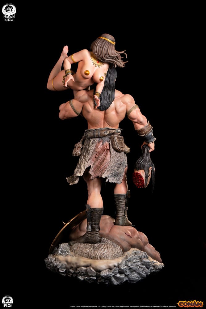 Conan le Barbare statuette 1/4 Conan Deluxe Edition 63 cm