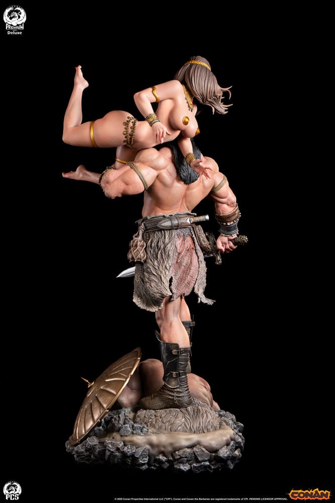 Conan le Barbare statuette 1/4 Conan Deluxe Edition 63 cm