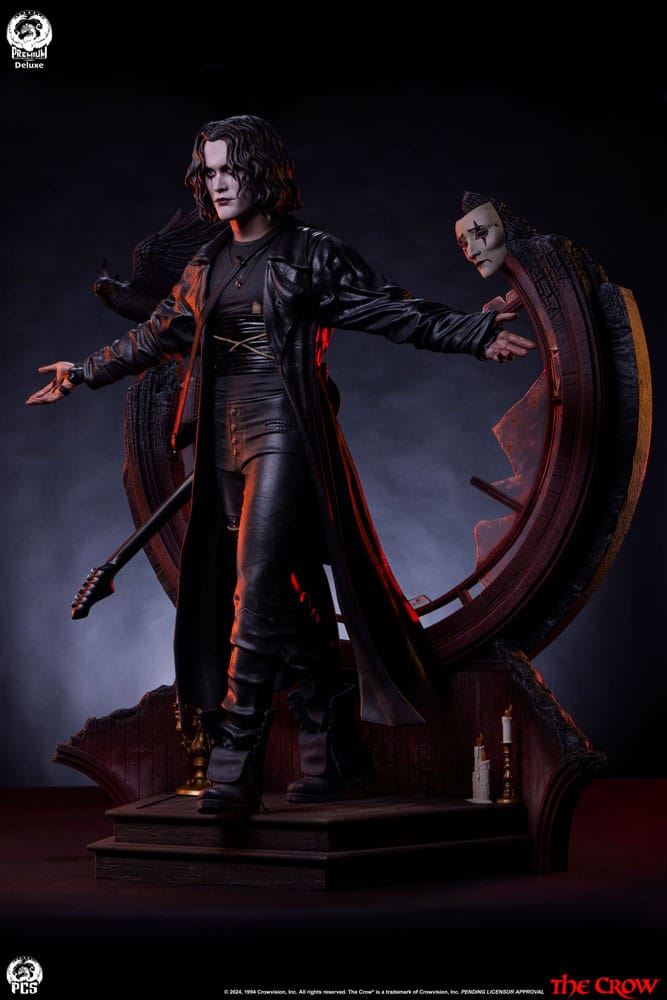 The Crow statuette Epic Series 1/3 Crow Deluxe Edition 66 cm