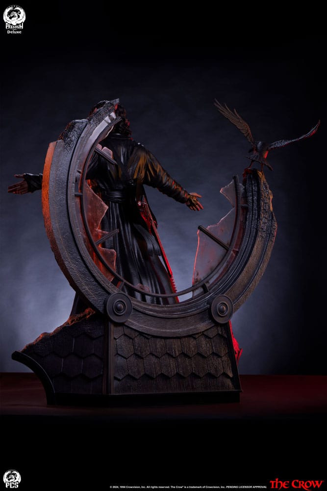 The Crow statuette Epic Series 1/3 Crow Deluxe Edition 66 cm