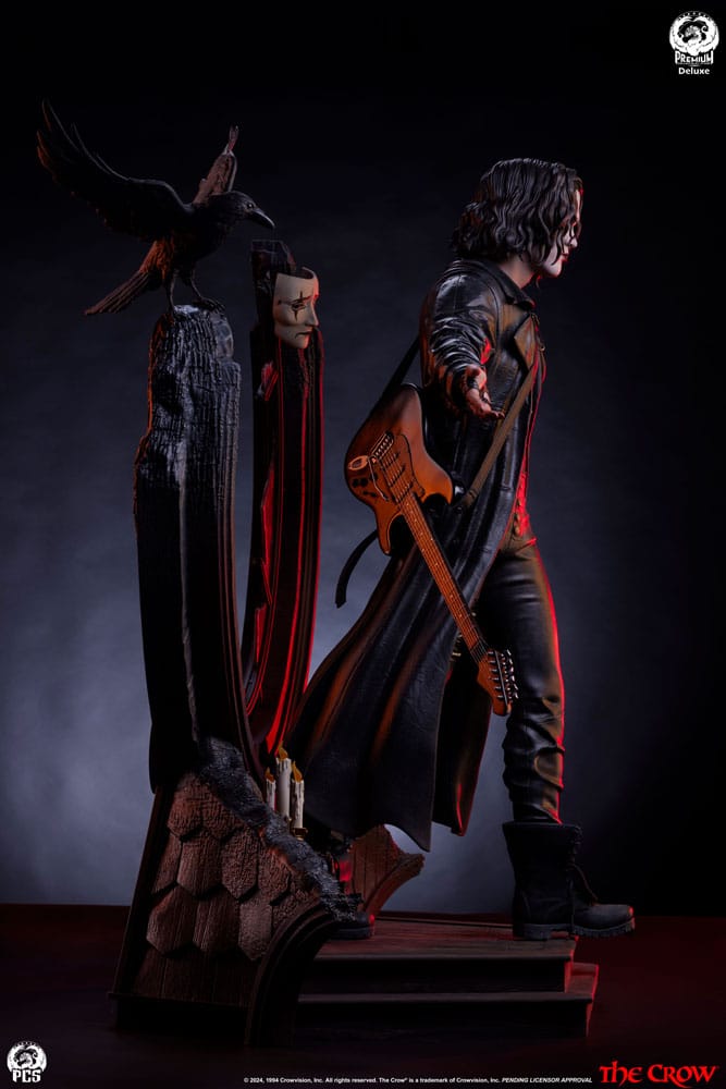The Crow statuette Epic Series 1/3 Crow Deluxe Edition 66 cm