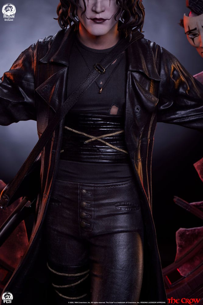The Crow statuette Epic Series 1/3 Crow Deluxe Edition 66 cm