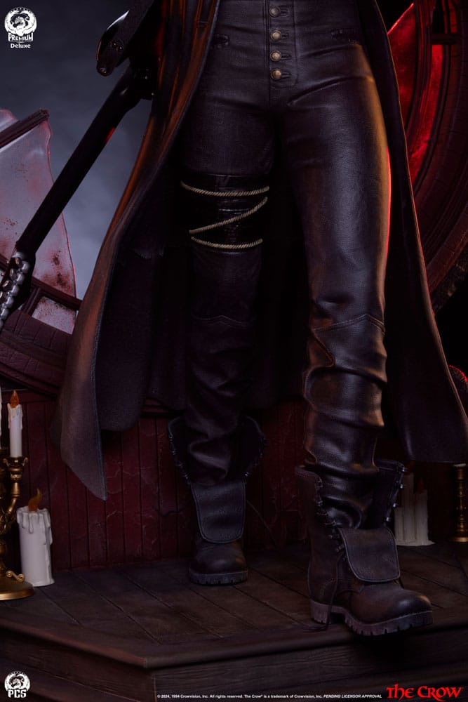 The Crow statuette Epic Series 1/3 Crow Deluxe Edition 66 cm