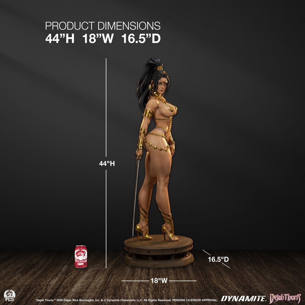 Une princesse de Mars statuette 1/2 Dejah Thoris 112 cm