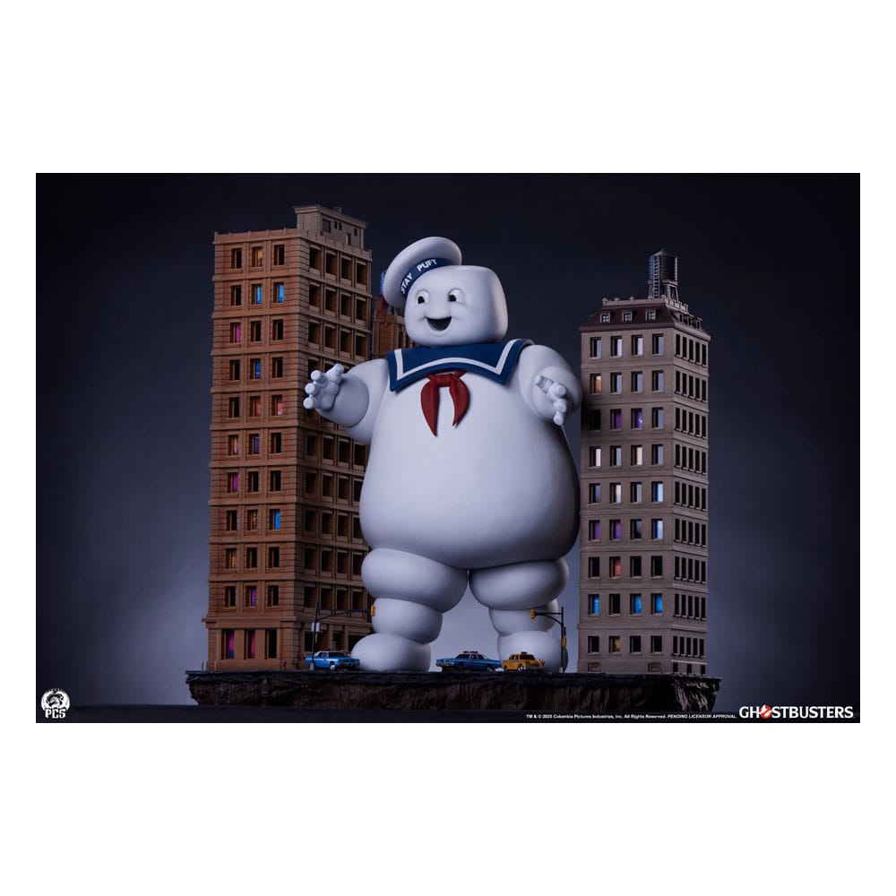 SOS Fantômes diorama Stay Puft Marshmallow Man 74 cm