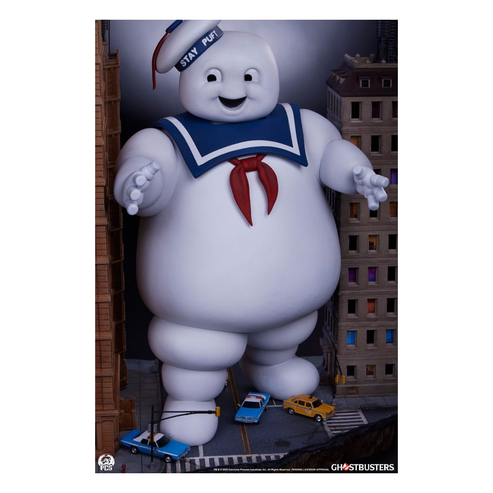 SOS Fantômes diorama Stay Puft Marshmallow Man Deluxe Edition 74 cm
