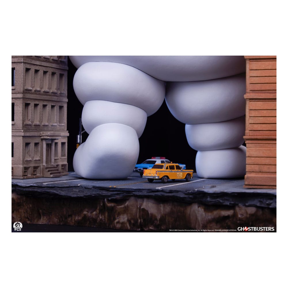 SOS Fantômes diorama Stay Puft Marshmallow Man Deluxe Edition 74 cm