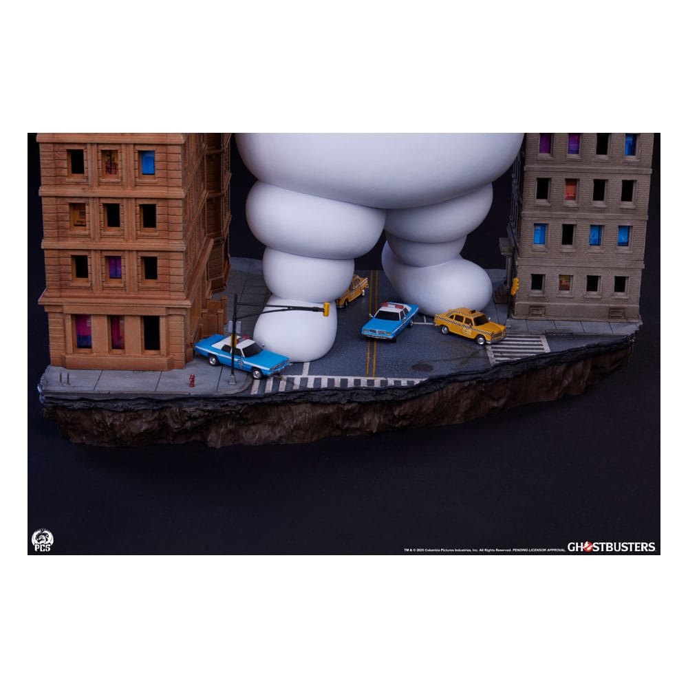 SOS Fantômes diorama Stay Puft Marshmallow Man Deluxe Edition 74 cm