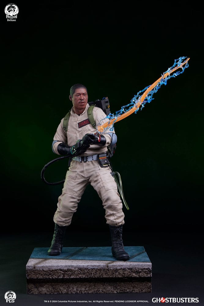 Ghostbusters statuette Premier Series 1/4 Winston Deluxe Version 48 cm