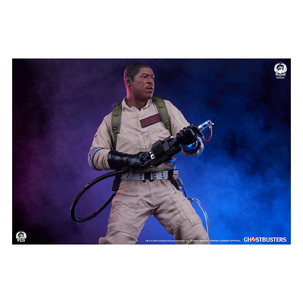 Ghostbusters statuette Premier Series 1/4 Winston Deluxe Version 48 cm