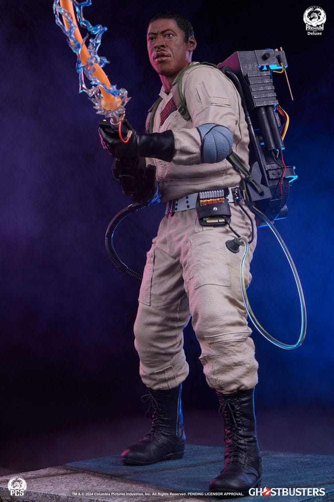 Ghostbusters statuette Premier Series 1/4 Winston Deluxe Version 48 cm