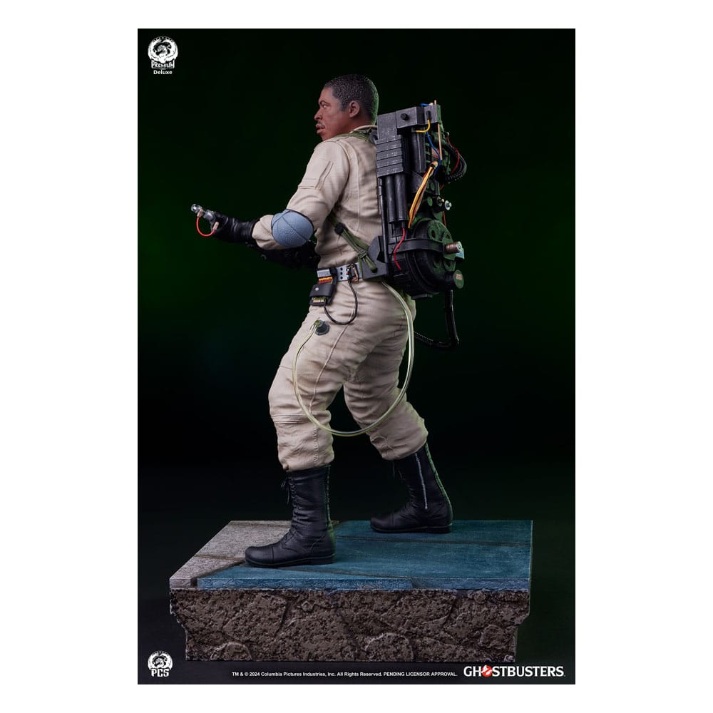 Ghostbusters statuette Premier Series 1/4 Winston Deluxe Version 48 cm
