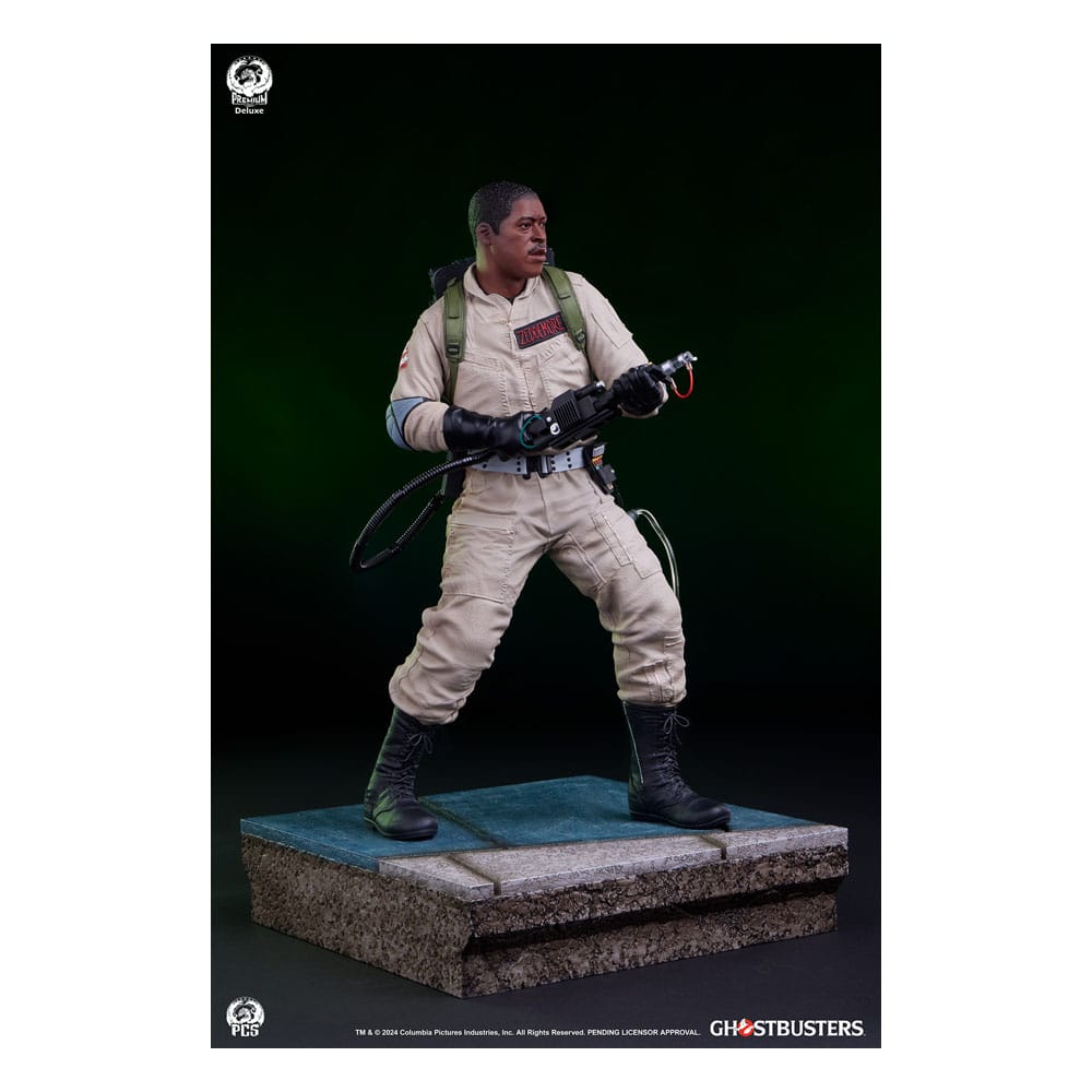 Ghostbusters statuette Premier Series 1/4 Winston Deluxe Version 48 cm