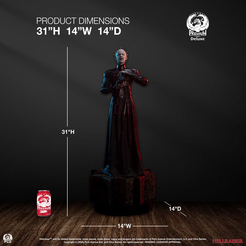 Hellraiser : Le Pacte statuette 1/3 Pinhead Deluxe Edition 79 cm