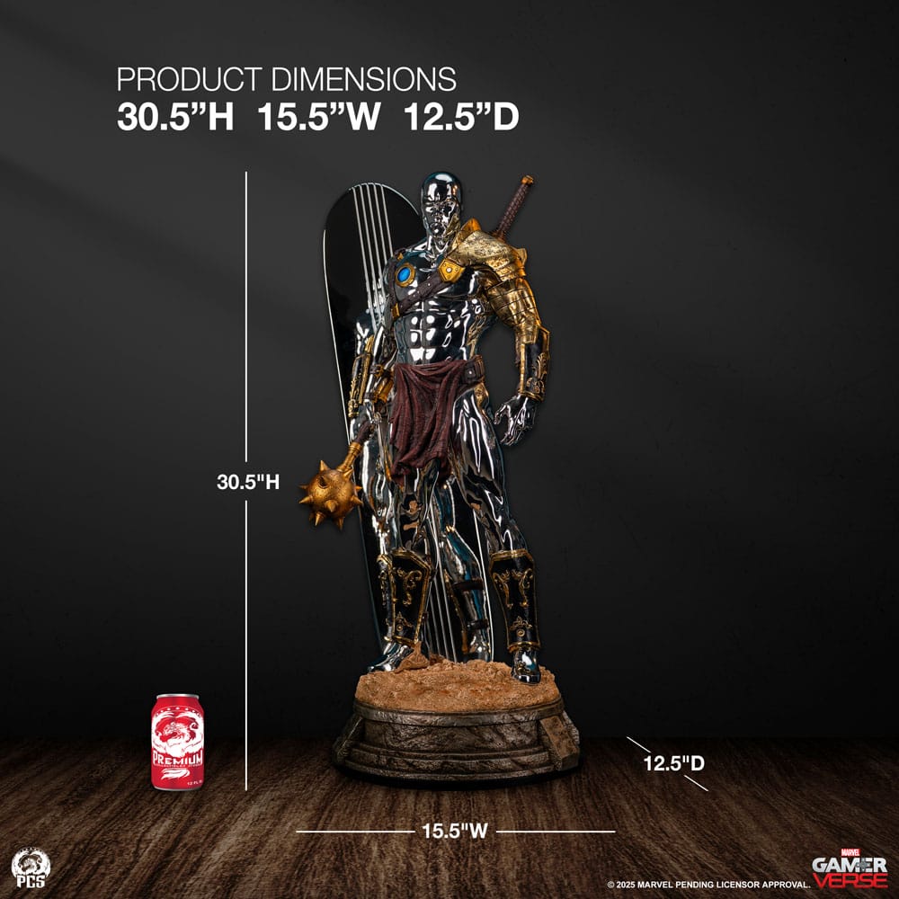 Marvel Gamerverse statuette 1/3 Silver Surfer 77 cm