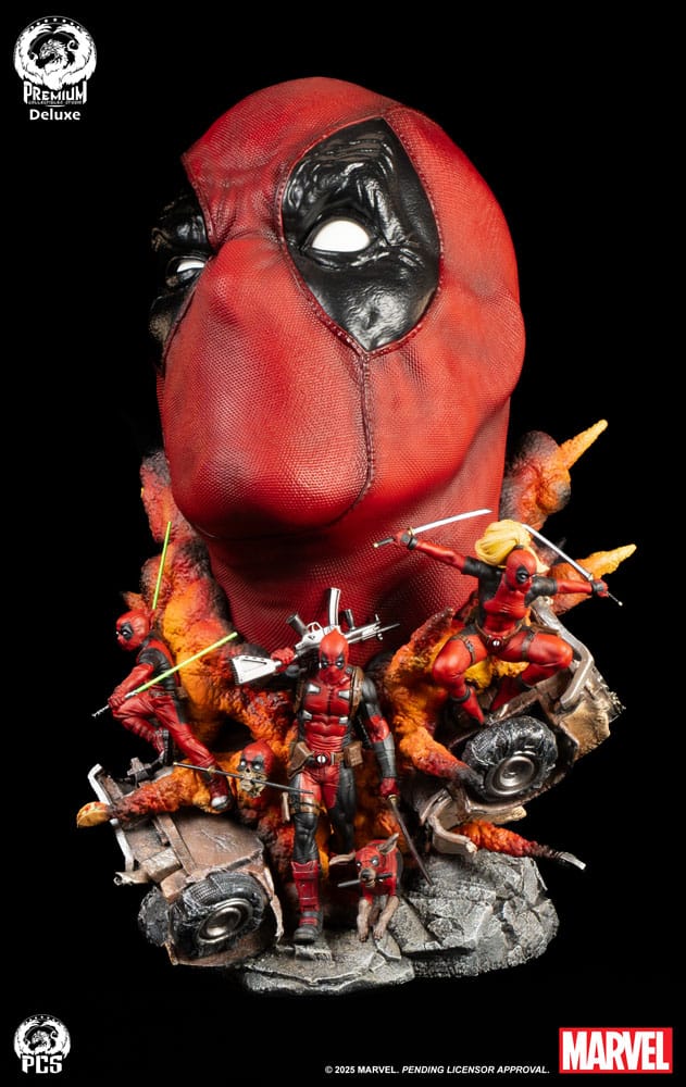 Marvel buste Fine Art Deadpool Deluxe Edition 42 cm